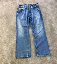 BKE Buckle Justin bootcut Jeans Men’s 31x30 Blue Denim cotton picture