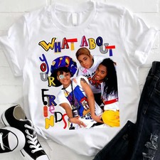 TLC What About Your Friends Tee Unisex TLC Girl Group Shirt 90s Inspired TLC Ban picture