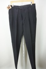 Incotex Dark Blue 100% Wool Mens Dress Pants Sz 48 EU BRAND NEW picture