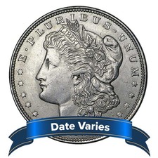 1878 to 1904 $1 Morgan Silver Dollar Brilliant Uncirculated picture