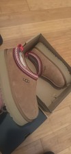 UGG Tazz Platform Slippers Chestnut Brown New picture
