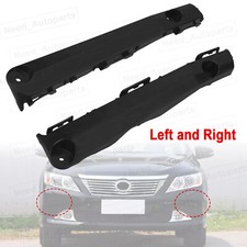 For 2012 2013 2014 Toyota Camry Front Bumper Retainer Support Brackets 2pcs picture