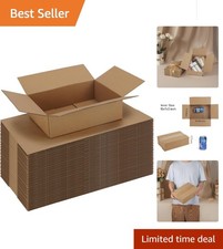 Customizable 40 Pack 10x7x3 Shipping Boxes - Fast Assembly for Efficient Packing picture