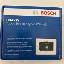 Bosch B942W Touchscreen Keypad Control Panel, White (MPN B942W) picture
