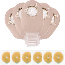 Ceeport 21PCS Ostomy Supplies Colostomy Bags Two Piece Ostomy Bag Closure 12
