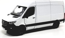 KiNSMART 2019 Mercedes-Benz Sprinter Cargo Van White 1:48  Scale Die Cast Metal picture