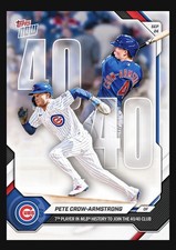 Pete Crow-Armstrong 40/40 Season 2026 MLB Topps NOW Card 712 PCA Presale🔥 picture