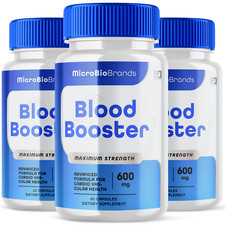 Microbio Blood Booster Maximum Strength Cardio Support Supplement (3 Pack) picture