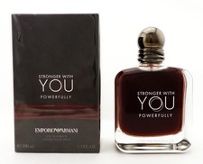 Emporio Armani Stronger With You POWERFULLY 3.3 oz. EDP Spray Men New Sealed Box picture