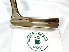 Refinished Vintage Frank Strazza Model 80 High Polished Beryllium Putter picture