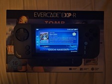 Evercade EXP-R Black Portable Console - NO Tomb Raider Cartridge picture