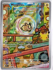 ⚡Morpeko 135/128 Me: 30th Celebration Holo Illustration Rare Pokemon Lightning⚡ picture