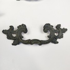 One Early 20th Century French Provincial Keeler Brass Drawer Pull K644 2.75