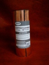 Copper Flashing Roll, 10 inch x 20 feet. picture