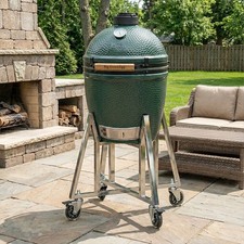 Geen Egg Cart for Large Big Green Egg, Full Stainless Steel Perfect Fit L BGE picture