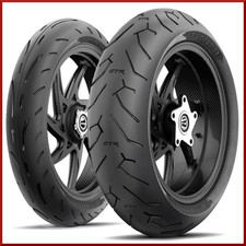 Roadmax 160/60-17 + 120/70-17  (75H) Motorcycle Tire SET (Front + Rear) NEW picture