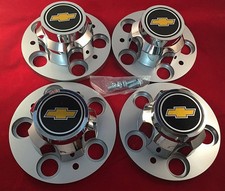 4  RALLY WHEEL CENTER HUB CAPS FOR CHEVY GMC TRUCK 5 LUG 15