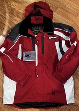 Vintage Spyder Gore-Tex X-Static Ski Jacket Red/White/Black – 2XL – Tags picture
