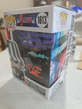 ✨️ Doug Erholtz Funko Pop 1613 With  Signed Custom Art Window Bleach JSA Kisuke picture