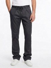 NWT Dolce & Gabbana D&G Black Pleated Drawstring Trouser Pants Sz IT 50 picture