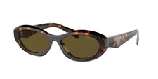 PRADA PR 26ZS 14LO9Z Honey Tortoise Dark Brown Women Sunglasses AUTHENTIC NEW picture