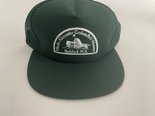 Vintage Musee Alexander Graham Bell Museum Snapback Hat Green 1023b picture