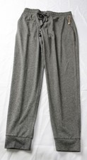 Quince Women's Drawstring Flowknit Mid-Rise Jogger Pants AP2 Heather Grey Small picture