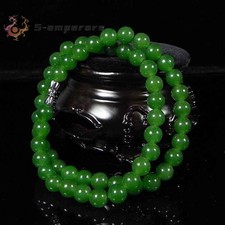 Beautiful Chinese Handcraft 100% Natural Jade Green Jade Necklaces picture