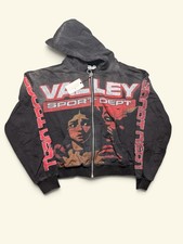 Vale Forever Devils Advocate Full Zip Hoodie Vintage Black Small picture