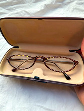 Jimmy Crystal NY Swarovski Rhinestone Reading Glasses +2.00 GL787 With Case picture