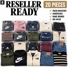 20 Pc High Yield Clothing Reseller Lot Name Brands EUC Inventory Boutique Bundle picture