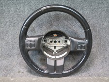 11-18 JEEP WRANGLER JK LEATHER STEERING W SHIFTERS & CONTROLS BLACK OEM picture