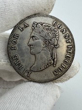 Boliviana Coin 8 Sol 1855 Mint M.J. picture
