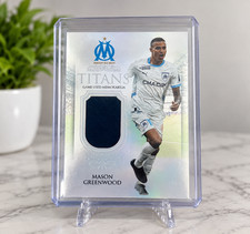 2023-24 Futera FX Marseille Gold Box Titans Relic #01 Mason Greenwood 02/02 picture