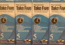 Dongsung Take Five Hair Color #5 Matt Brown Pearl Extract cover gray hair 4pack picture