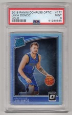 2018 Panini Donruss Optic Luka Doncic Rated Rookie Holo PSA 9 #177 RC Mavericks picture