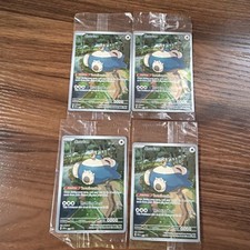 Pokémon TCG Snorlax 051 SV Scarlet & Violet 151 Promo Card Sealed picture