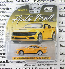 2026 Greenlight 1:64 Auto Mall R8: Yellow 2024 FORD MUSTANG Dark Horse #68080-E picture