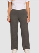 CHICO'S TRAVELERS Size 2 (Large 12-14) Gray Pullon Pants picture
