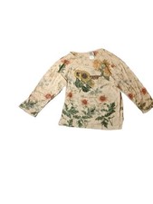 VTG Studio Collection Endless Designs Sunflower Top Rhinestone 2Xl Blouse AOP picture