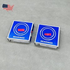 OEM 2PCS Tapered Roller Bearings 37mm x77mm x 12/17mm For NSK R37-7 US picture
