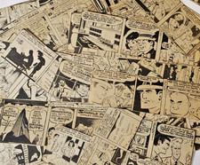 Over 130 DICK TRACY Daliy Comic Strip Clippings picture