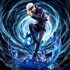 25cm Jujutsu Kaisen Gojo Satoru Figure Anime PVC Statue Collectible Model picture