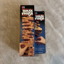 Vtg 1986 Milton Bradley Jenga Game NOS Brand New Factory Sealed Sleeve Inner picture