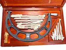 Starret Micrometer Caliper no. 224 MG - RL Set G  -  6