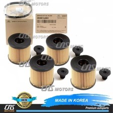 ⭐Genuine⭐4Pcs Oil Filters For 2004 Hyundai Sonata 2.0L L4 263502J001 picture