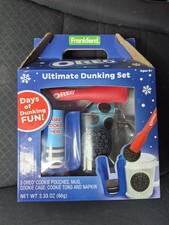 Frankford Oreo Ultimate Dunking Set With Glass Mug , New Old Stock picture