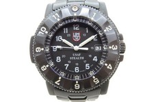 Luminox USAF Stealth F-117 Nighthawk Watch Men 44mm Date 3400 Series New Battery picture