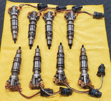 2003-04 Ford Super Duty 6.0 F250 F350 Diesel OEM Injectors 186k mileage picture