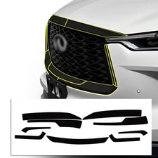 Fits Infiniti QX60 2022-2026 Middle Grille Chrome Delete Decal Blackout Vinyl picture